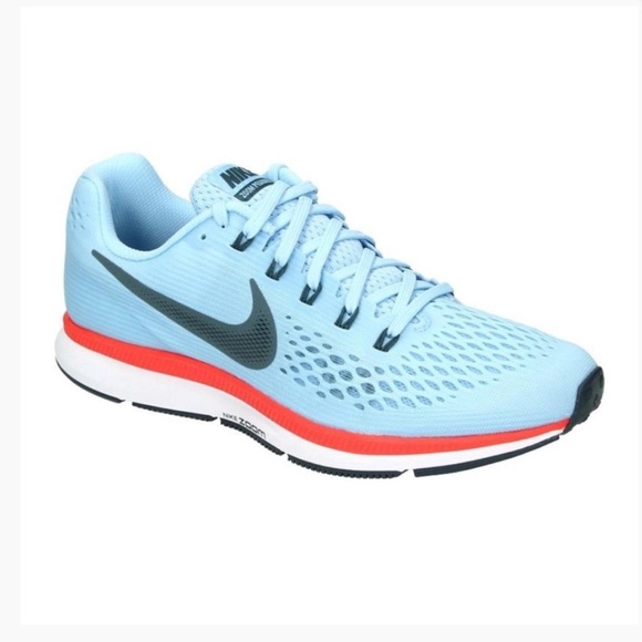 Nike Shoes - Nike Zoom Pegasus 34 blue and coral